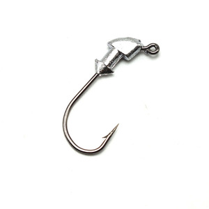 Hotsale non peint arkie jig head hameçon de pêche plomb gros hameçon jighead - Product Image 2