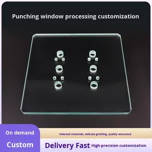 光穴窓高精度クォーツ光送信プリズムレンズ窓ピース顕微鏡高透過率1年 - Product Image 3