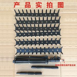 Factory Wholesale Cheap Adjustable Extension Holder Stand Hair <b>Storage</b> Display Rack Hair Extension Holder Braiding Hair Rack - Product Image 5