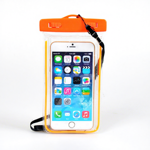 Pochette universelle étanche <span class=keywords><strong>pour</strong></span> téléphone portable en PVC, sac étanche <span class=keywords><strong>pour</strong></span> téléphone portable avec cordon - Product Image 1