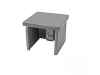 Embouts de poteau de garde-corps en acier inoxydable, connecteur pivotant vers le haut 25-55 pour garde-corps de balcon, d'escalier et de jardin