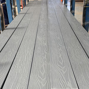 Dek plastik kayu DeKing komposit ekstrusi Co untuk ruang Dok perawatan permukaan warna dapat disesuaikan Decking subt - Product Image 1
