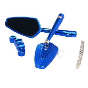 Pour Ducati V4 Yamaha Fz 1 6 R15 Aerox155 Suzuki <span class=keywords><strong>KTM</strong></span> <span class=keywords><strong>Duke</strong></span> moto universel 22mm rétroviseur - Product Image 1