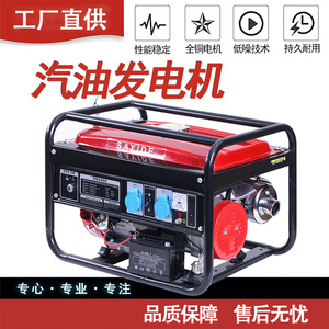 Dongshuang Gasoline <b>Generator</b> PR4500 220V Single Phase Portable Outdoor Household Use - Product Image 2