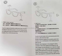Gafas Inteligentes con IA y Asistente de Voz, Cámara Remota con Audio, para Ciclismo, Conducción, Deportes al Aire Libre, Resistentes al Viento, Gafas de Sol Deportivas para PC