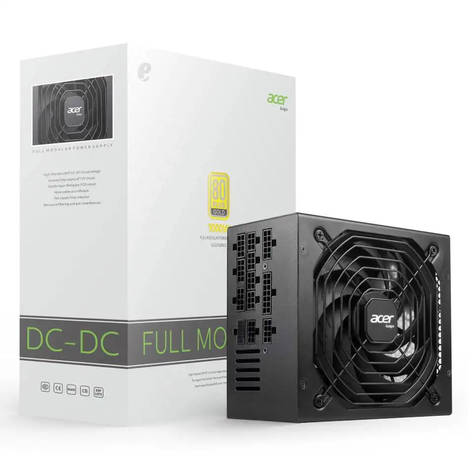 Fuente de alimentación completo modular gran disipador de calor de aluminio puro PSU Fonte ventas al por mayor fuente de alimentación de alto voltaje 1000W