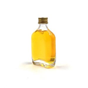 40ml Mini bouteille d'<span class=keywords><strong>alcool</strong></span> plat miniature transparente transparente pour boire de la vodka en verre à vendre - Product Image 4