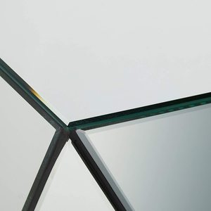 Vente en gros de nouveautés, table <span class=keywords><strong>console</strong></span> de <span class=keywords><strong>couloir</strong></span> polygone de luxe avec miroir, meubles de chambre - Product Image 2