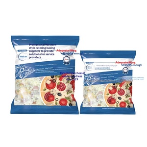 Vente en gros de pizzas halal Meichen multi-saveurs de 7 pouces, surgelées, en boîte entière, prêtes à réchauffer et à manger, avec fromage, produit semi-fini - Product Image 5
