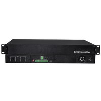 Émetteur-récepteur à fibre optique haute définition 1080P60 à 4 canaux avec connecteur FC à distance de transmission de 10KM-Accessoire audio et vidéo
