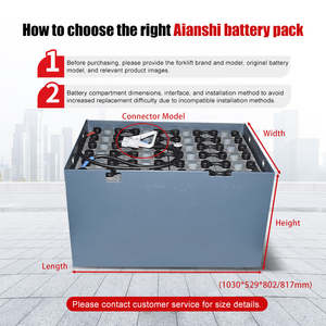 Batería de Tracción 24V3PZS270 24V270AH para Montacargas Linde L14/L14AP/<span class=keywords><strong>L16</strong></span>/L16AP, Juego de Baterías de 24V 270 de Alta Resistencia - Product Image 6