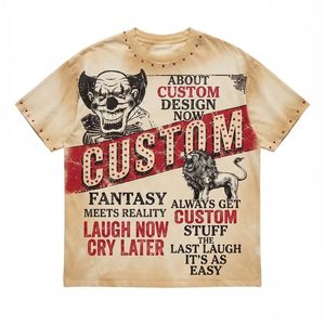 <span class=keywords><strong>T</strong></span>-<span class=keywords><strong>shirt</strong></span> vintage américain style rap Travis <span class=keywords><strong>Scott</strong></span> imprimé graphique délavé à l'acide pour homme et femme, coupe oversize, streetwear rétro, haut en coton vieilli - Product Image 1