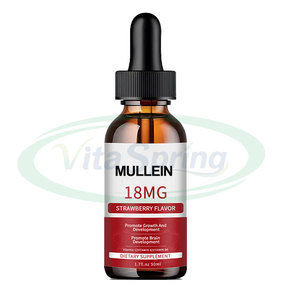 VitaSpring 120ml有機ハラールサプリメントムレイン葉エキスドロップ肺用 - Product Image 1