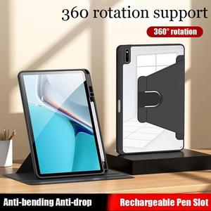 เคสหนังอัจฉริยะหมุนได้360สำหรับ <span class=keywords><strong>Huawei</strong></span> <span class=keywords><strong>matepad</strong></span> 10.4มีช่องเสียบปากกา - Product Image 2