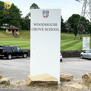 SHENroden ป้ายเสาไฟ LED ขนาดใหญ่, ป้ายบอกทิศทางโครงสร้างเหล็กติดถนนเสา - Product Image 2