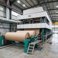 Línea de Producción de Papel Kraft de 1880 mm |   Máquina de Papel Corrugado de 10-15 TPD |   Planta de Papel PLC de Alta Velocidad con Baja Inversión