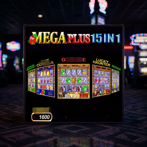 เครื่องเกมอาร์เคด FRO Mega Plus 15-in-1 พร้อมบอร์ดเกมแบบ Coin Pusher รุ่น WMS550 ปลั๊กแบบ US ชุดจ่ายไฟ JAMMA ปรับแต่งได้ ผลิตในไต้หวัน ภาษาอังกฤษ - Product Image 3