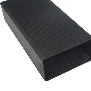 carbon fiber Molding 3K twill carbon fiber square and rectangular tube