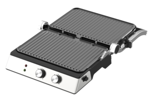 Appareils de cuisine ménagers Barbecue Grill Presse électrique Contact Press Grill Ouvre 180 Degrés Gourmet Sandwich Maker - Product Image 3