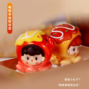 ฟิกเกอร์ Pancy Foodie Blind Box ของเล่นน่ารัก ตกแต่งโต๊ะทำงาน ของขวัญสำหรับนักเรียน ของสะสมสำหรับทุกเพศ - Product Image 3