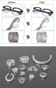 Giada di lucidatura e rettificatrice, vibrazione macchina per la frantumazione, circolare agitando la lucidatrice per gioielli - Product Image 4