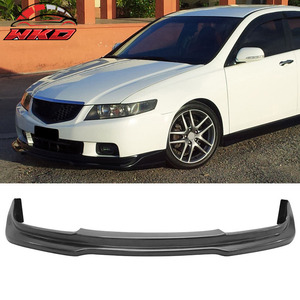 Fits For Acura TSX 04-05 P1 Style Front Bumper Lip Spoiler Splitter Unpainted - PU High Quality Exterior Accessory - Product Image 1