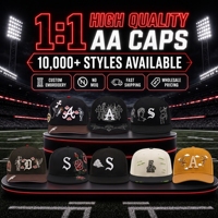 Casquette de baseball personnalisée brodée avec logo 3D, qualité 5A, style snapback, 6 panneaux, Gorras, vente en gros