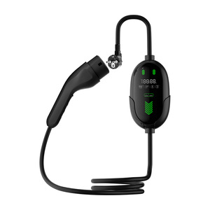 Chargeur EV Horned Ant Type 2, station de charge portable 7KW, 16A avec écran - Product Image 2