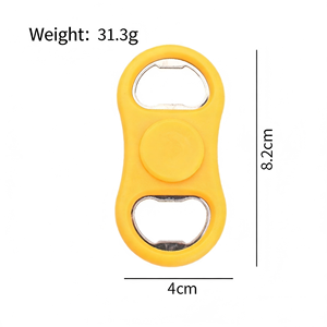 Wholesale Stainless Steel Fidget Beer Opener Smooth <b>Mini</b> Portable Multi-Function Stress Relief Toy for Adults Kids Party Use - Product Image 6