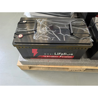 Paket Baterai Lithium LiFePO4 Solid State 12V 200Ah 300Ah 400Ah yang Dikustomisasi dengan BMS Terintegrasi Bersertifikasi CE untuk Sepeda Listrik & RV