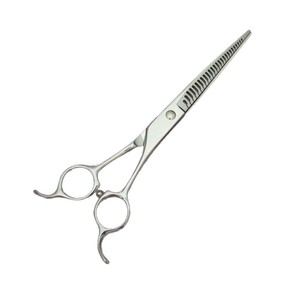 Tijeras mágicas para el cuidado de mascotas, tijeras curvas de acero inoxidable de 7 pulgadas para cortar el pelo de perros, tijeras de belleza, herramienta profesional para el cuidado de las mascotas - Product Image 4
