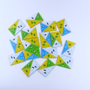 Tarjeta de juego de mesa para logotipo personalizado familiar Juego de <span class=keywords><strong>Ludo</strong></span> de actividad de impresión de papel de arte a todo color con caja - Product Image 1