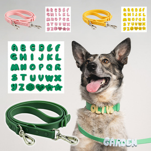 Hot SALE DIY 26 Letter Accessories Adjustable Silicone Letters Dog <strong>Collar</strong> Durable Multi-sized Pet <strong>Collar</strong> for <strong>Puppy</strong> - Product Image 6