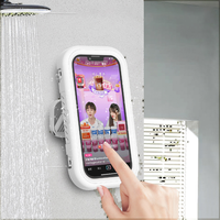 Support mural universel anti-buée pour téléphone de douche, étanche en ABS, avec coussinet adhésif – Offre spéciale