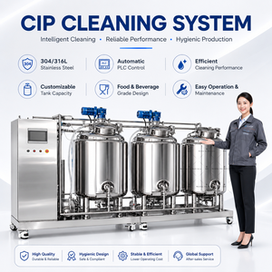 Ace Cip System With Scrubber and Water <b>Pump</b> for Efficient Automatic Cleaning Without Dead Ends. - Product Image 6