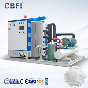 Máy Làm Đá Vảy 10 tấn mỗi ngày với kho đá để làm mát gà - Product Image 1