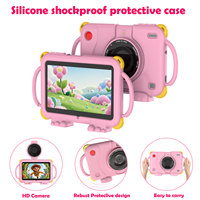 Nouvelle tablette Android 15.0 de 7 pouces pour enfants, processeur quadricœur 2,0 GHz, 8 Go de RAM, 32 Go de stockage, appareil photo 5 MP, Wi-Fi 5G, portable, utilisation éducative
