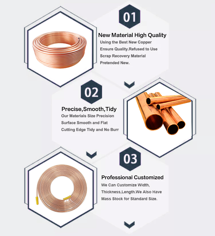 Seamless Astm C70600 C71500 Tube Copper Nickel Pipe Price