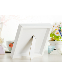 Kit de Peinture Diamant DIY pour Portrait d'Enfant, Mini Cadre Blanc Moderne Peint à la Main, Jouet Éducatif 15x20CM, Décoration Maison