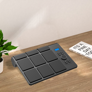 संवेदनशील बैटरी और स्पीकर के साथ पेशेवर डिजिटल पोर्टेबल ड्रम किट - Product Image 5