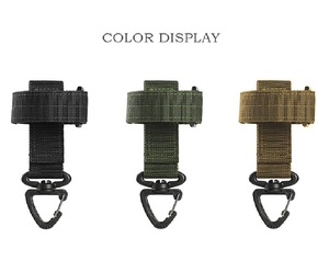 Hebilla Ajustable Antipérdida para Camping, Clip Táctico Multiusos para Cinturón, Correa de Nylon con Mosquetón Triangular para Actividades al Aire Libre - Product Image 6