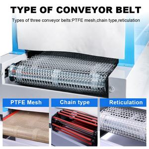 Wallepac Bs260 Perfume Túnel de calor máquina de embalaje retráctil Pof película de plástico pequeña máquina de embalaje retráctil Horizontal para botella - Product Image 3