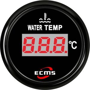 Jauge de température de l'eau à affichage numérique Chevrolet 52 mm pour yachts, bateaux, camping-cars, voitures modifiées, 40-120 degrés Celsius, neuve et d'occasion - Product Image 5