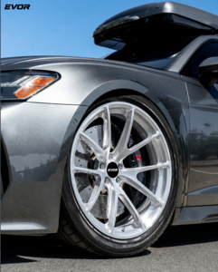 Jantes forgées EVOR ForgedX Vs-5rs brossées transparentes 17 18 19 pouces 5x120 5x114.3 5x112 pour BMW F30 Alfa <span class=keywords><strong>Romeo</strong></span> Tesla Subaru - Product Image 1