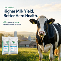 FARMJEWEL Premix DL-Methionine Berlapis, Aditif Pakan untuk Sapi Perah untuk Meningkatkan Produksi Susu