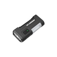 Lampe de travail en alliage d'aluminium rechargeable par USB 2000LM 160M, lampe torche 2600mAh, étanche IP65, faisceau LED réglable, lumière latérale