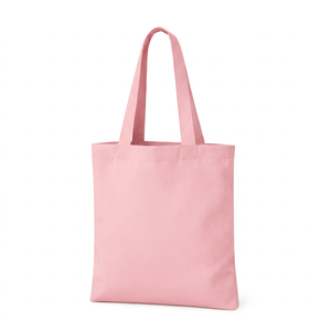 Bolsa de compras de lona de algodón con impresión de logotipo personalizada, plegable, resistente, reutilizable, con asas, para regalos. - Product Image 6