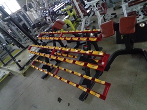 Rack à haltères commercial réglable avec pieds réglables, machine de musculation de 160 kg, équipement de fitness durable, fabriqué en Chine - Product Image 4