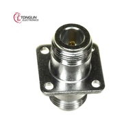 Composants électroniques de marque 172278 Connecteur coaxial droit Adaptateurs RF vers N 50 Ohms 172-278 Montage sur panneau