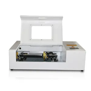 Máquina cortadora de grabado láser para principiantes, cortador pequeño de co2, 40w, 50w, k40
